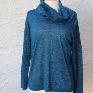 Coldwater Creek Light Weight Cowl Neck Sweater